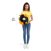 14-Inch Jefferson the Black and Orange Cow - 6