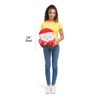 14-Inch Nick the Santa Claus in Red Hawaiian Shirt - 6