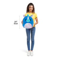 16-Inch Mythical Creature Romano the Blue Hippocampus - 6