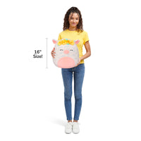 16-Inch Rosie the Spotted Pig with Yellow Flower Crown - 4