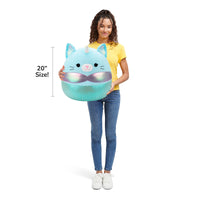 20-Inch Svetlana the Teal Caticorn Mermaid - 6