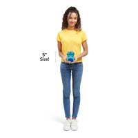 5-Inch Ankur the Teal Mushroom with Fuzzy Belly - 6