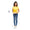8-Inch Amelia the Yellow Cheese Mouse - 7