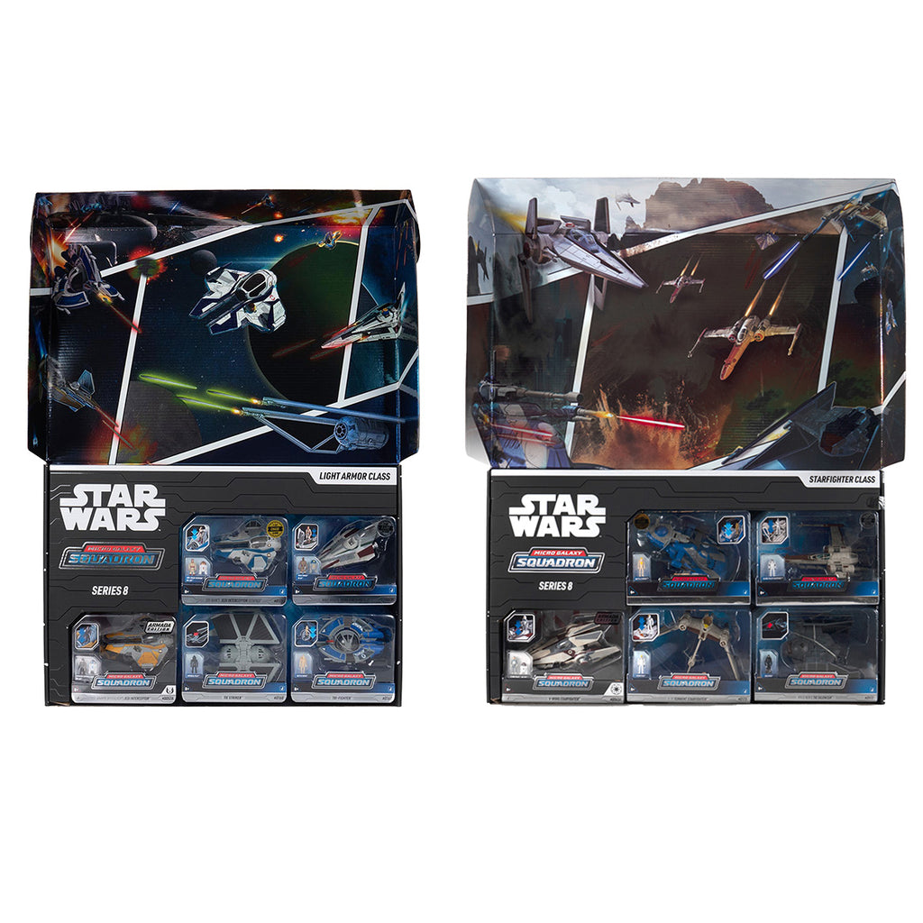 STAR WARS プラモデルセット STAR WARS™ Micro Galaxy Squadron Series 8 Starfighter and Light
