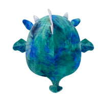 14-Inch Dominic the Blue Textured Dragon - 2