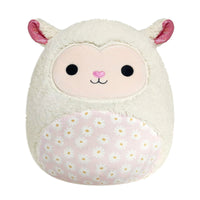 14-Inch Sophie the Cream Lamb with Daisy Flower Belly - 0