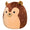 14-Inch Hans the Brown Hedgehog - 2