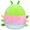 14-Inch Rutabaga the Caterpillar with Multicolored Stripes - 4