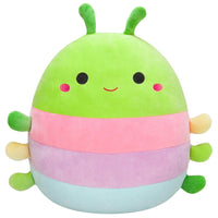 14-Inch Rutabaga the Caterpillar with Multicolored Stripes - 0