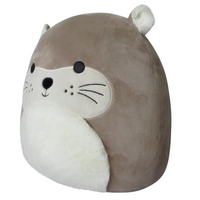 14-Inch Rie Light Brown Otter with Fuzzy Ears - 1