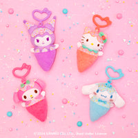 Hello Kitty and Friends 4-Pack Ice Cream Clip-On Plush - 1