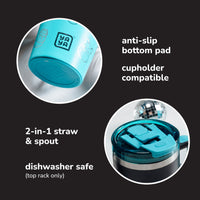 Squishmallows Bling Tumbler with Straw - 1