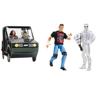 AEW Golf Cart 3-Pack & Orange Cassidy Figure Bundle - 0