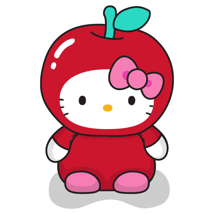 BumBumz Hello Kitty Apple FruitBumz Plush | Jazwares