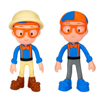 Blippi Bendables - Explorer / Striped Hat - 2 Pack Bundle - 0