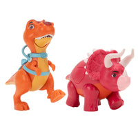 Dino Ranch Deluxe Dino 2-Pack - Biscuit & Angus - 0