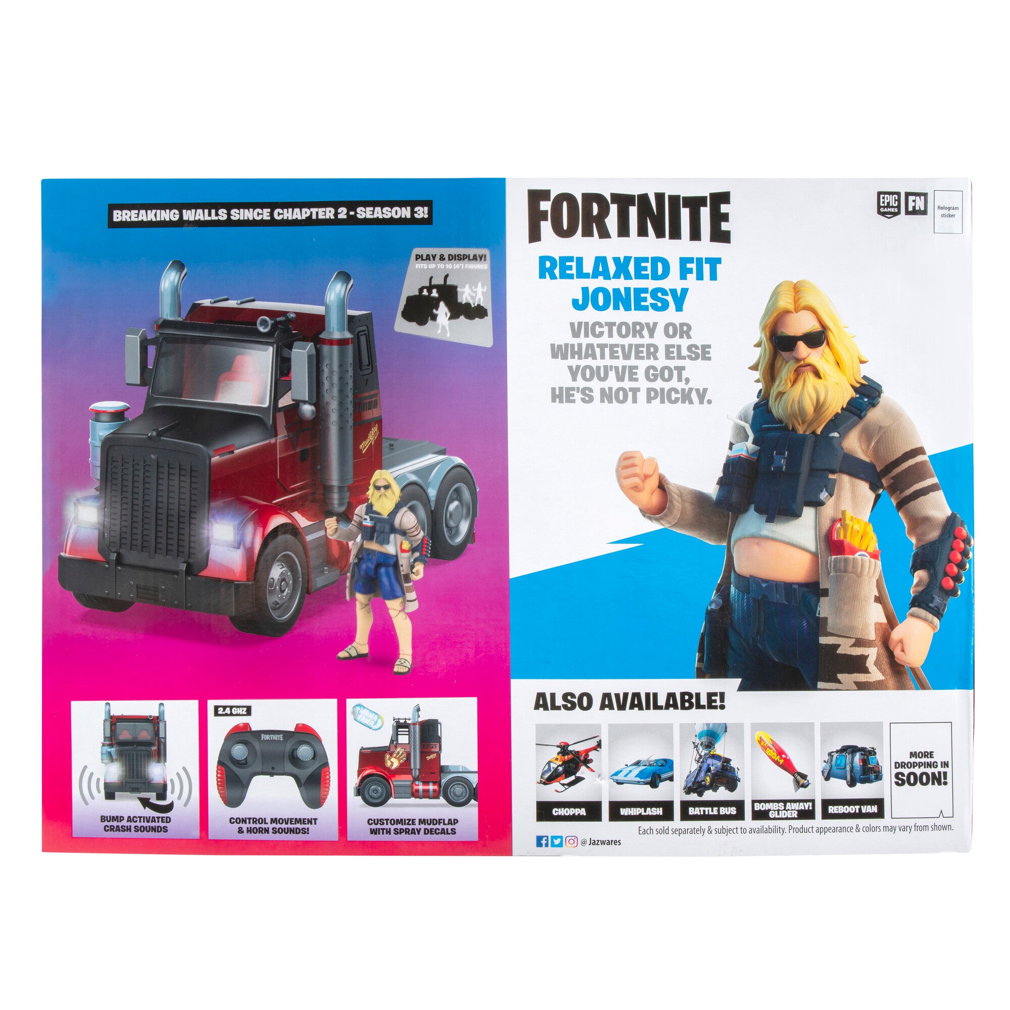 Fortnite FNT0421 RC Deluxe vehículo ATK con Figura de Avispa de Cobre Fortnite FNT0421 RC Deluxe vehículo ATK con Figura de Avispa de Cobre